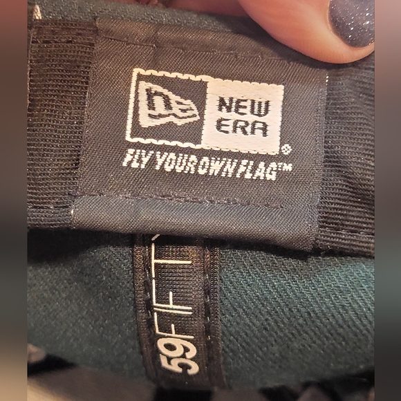 Oakland A's Hat New Era 59Fifty /New Era Fitted 7 Official On Field Cap - Picture 8 of 13